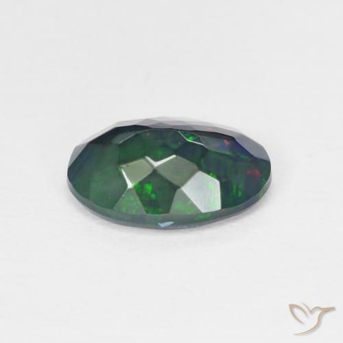 Opale Multicolore naturale da 1.44 ct, Ovale, Traslucido