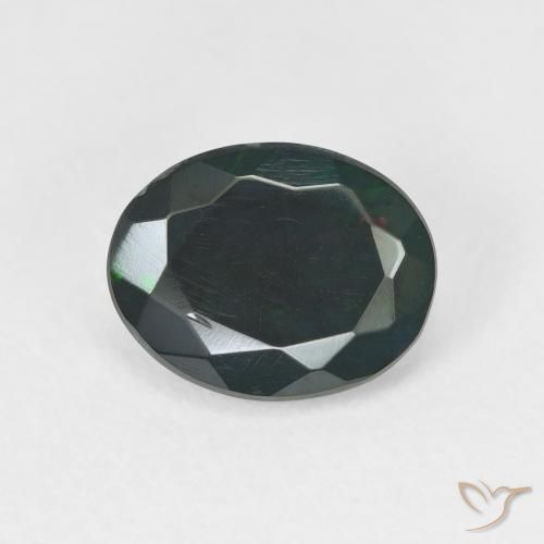 1.29ct Naturale Multicolore Opale, Ovale, Traslucido