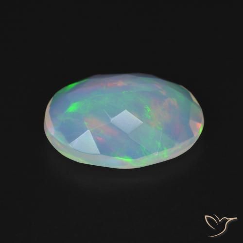 Opale Multicolore naturale da 2.05 ct, Ovale, Trasparente