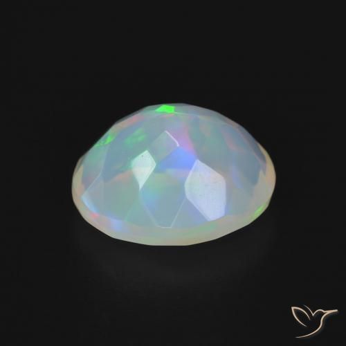 Opale Multicolore naturale da 1.75 ct, Ovale, Trasparente