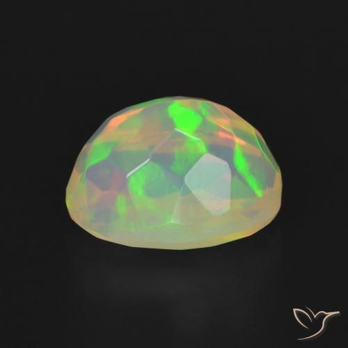 Opale Multicolore naturale da 2.34 ct, Ovale, Trasparente