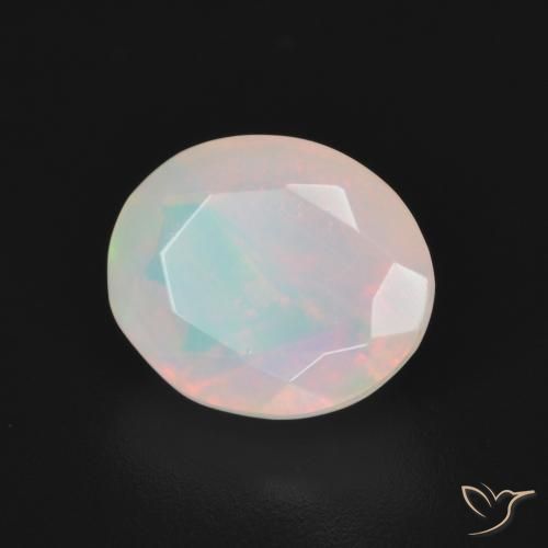 Opale Multicolore naturale da 1.99 ct, Ovale, Traslucido