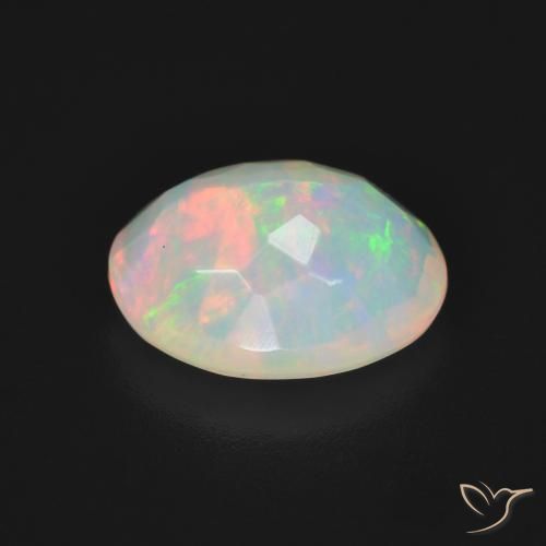 Opale Multicolore naturale da 2.36 ct, Ovale, Traslucido