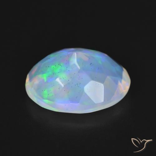 Opale Multicolore naturale da 3.60 ct, Ovale, Trasparente