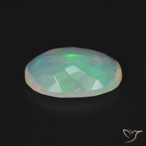 Opale Multicolore naturale da 2.34 ct, Ovale, Trasparente