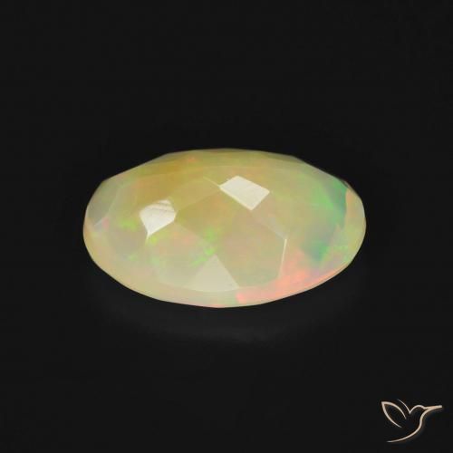 Opale Multicolore naturale da 1.82 ct, Ovale, Traslucido