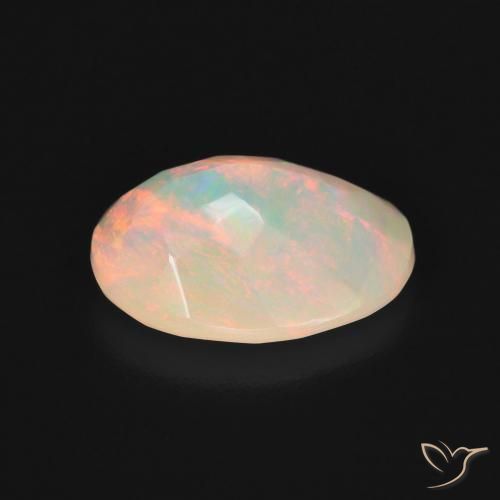 Opale Multicolore naturale da 2.60 ct, Ovale, Traslucido