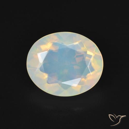 2.29ct Naturale Multicolore Opale, Ovale, Trasparente