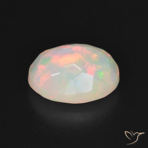 Opale Multicolore naturale da 1.48 ct, Ovale, Traslucido