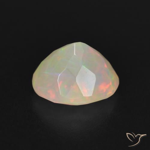 Opale Multicolore naturale da 1.59 ct, Ovale, Traslucido
