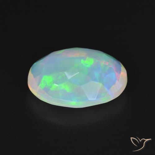 Opale Multicolore naturale da 2.82 ct, Ovale, Trasparente