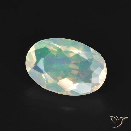 Opale Multicolore naturale da 1.72 ct, Ovale, Trasparente