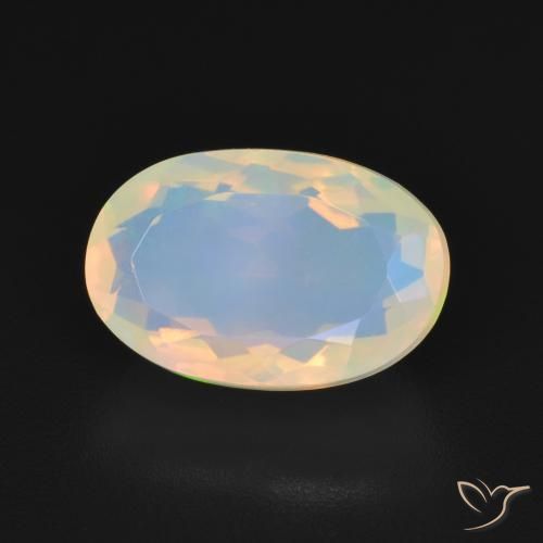 Opale Multicolore naturale da 2.50 ct, Ovale, Trasparente