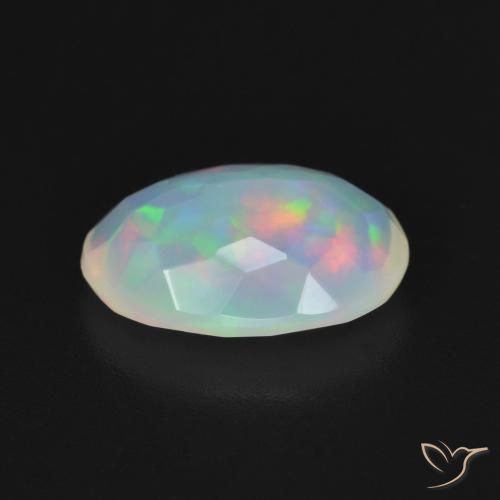Opale Multicolore naturale da 1.96 ct, Ovale, Trasparente