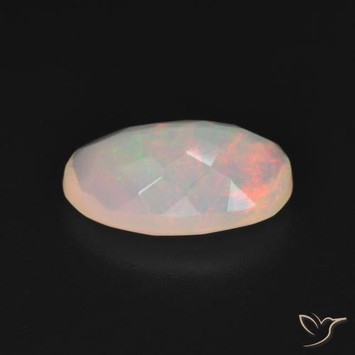 Opale Multicolore naturale da 1.51 ct, Ovale, Trasparente