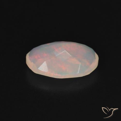 Opale Multicolore naturale da 1.07 ct, Ovale, Trasparente