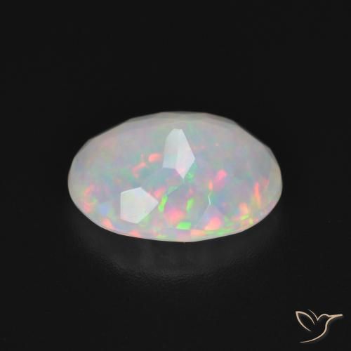 Opale Multicolore naturale da 1.84 ct, Ovale, Traslucido