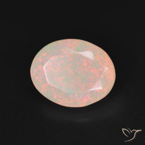 Opale Multicolore naturale da 1.89 ct, Ovale, Traslucido