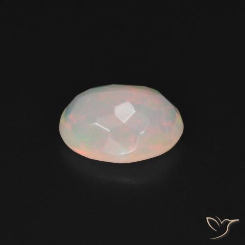 Opale Multicolore naturale da 1.21 ct, Ovale, Trasparente