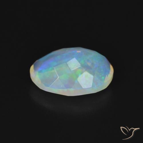 Opale Multicolore naturale da 1.47 ct, Ovale, Trasparente
