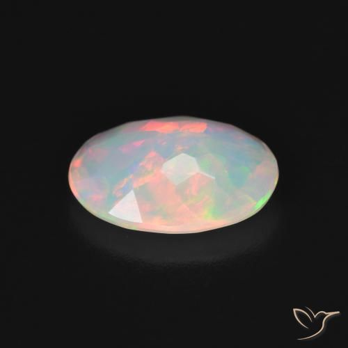 Opale Multicolore naturale da 1.55 ct, Ovale, Traslucido