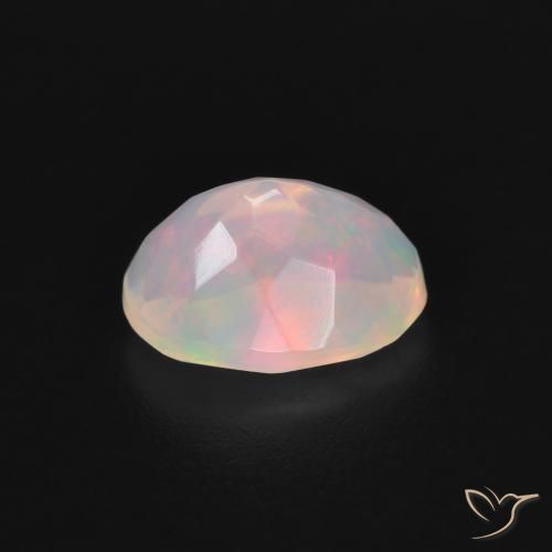 Opale Multicolore naturale da 1.39 ct, Ovale, Trasparente