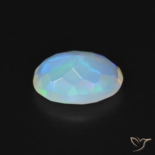 Opale Multicolore naturale da 1.68 ct, Ovale, Trasparente