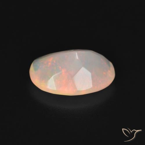 Opale Multicolore naturale da 1.51 ct, Ovale, Trasparente