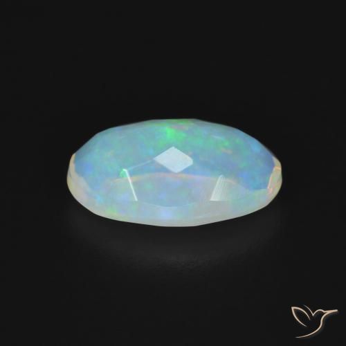 Opale Multicolore naturale da 1.42 ct, Ovale, Trasparente