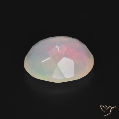 Opale Multicolore naturale da 1.44 ct, Ovale, Trasparente