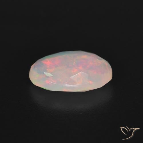 Opale Multicolore naturale da 1.13 ct, Ovale, Trasparente