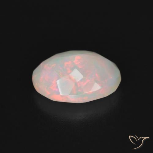 Opale Multicolore naturale da 0.98 ct, Ovale, Traslucido
