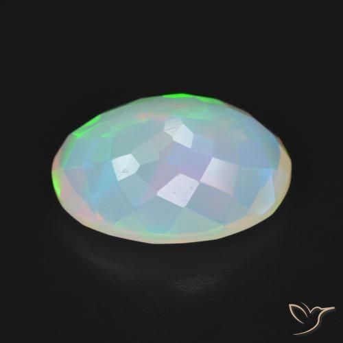 Opale Multicolore naturale da 3.83 ct, Ovale, Trasparente