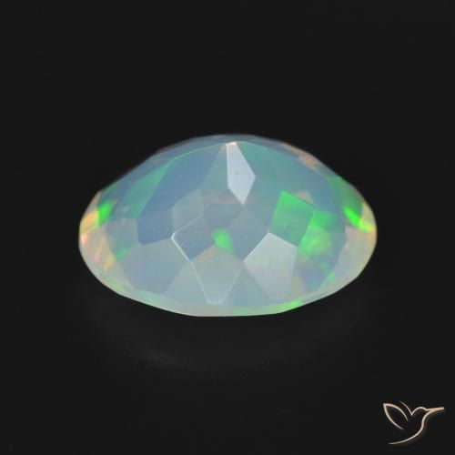 Opale Multicolore naturale da 3.48 ct, Ovale, Trasparente