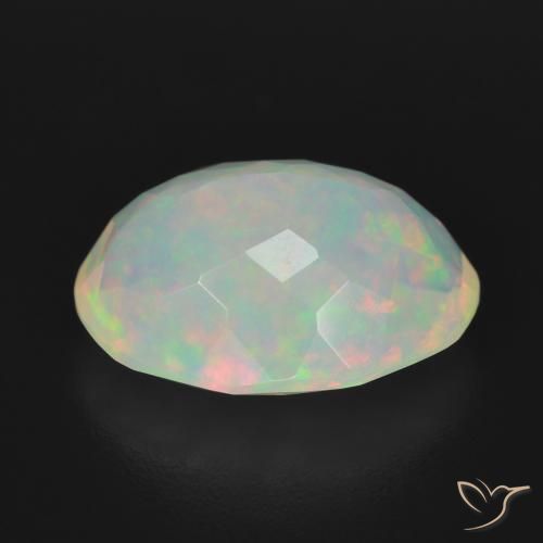 Opale Multicolore naturale da 3.52 ct, Ovale, Trasparente