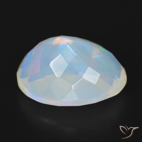 Opale Multicolore naturale da 4.69 ct, Ovale, Trasparente