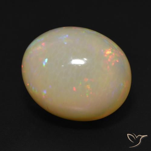 Opale Multicolore naturale da 10.12 ct, Ovale, Opaco