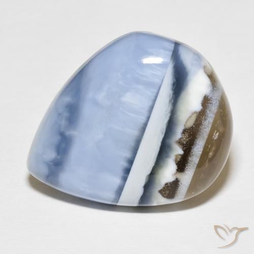 20.09ct Naturale Multicolore Opale, Forma a pera, Opaco