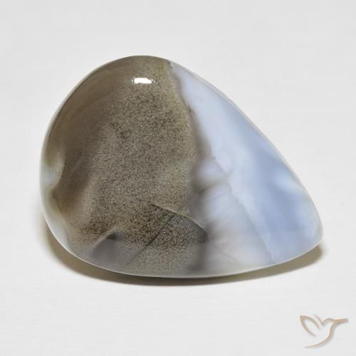 Opale Multicolore naturale da 24.70 ct, Forma a pera, Opaco
