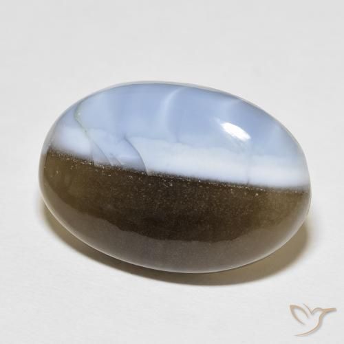 Opale Multicolore naturale da 24.39 ct, Ovale, Opaco