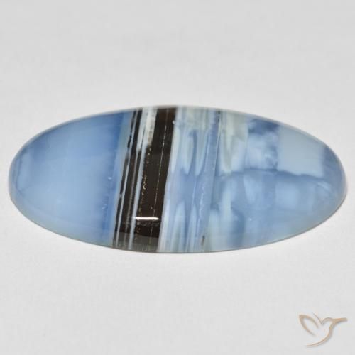 Opale Multicolore naturale da 27.54 ct, Ovale, Opaco