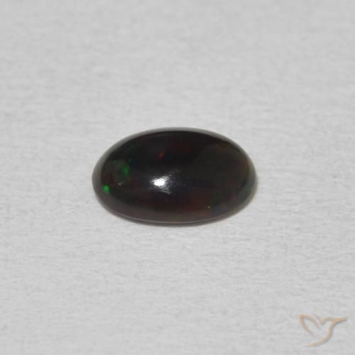 Opale Multicolore naturale da 0.38 ct, Ovale, Opaco