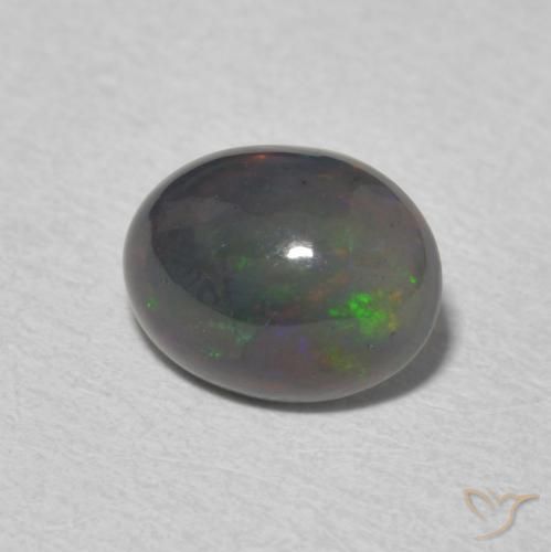 Opale Multicolore naturale da 1.31 ct, Ovale, Opaco