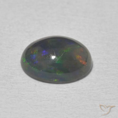Opale Multicolore naturale da 1.31 ct, Ovale, Opaco