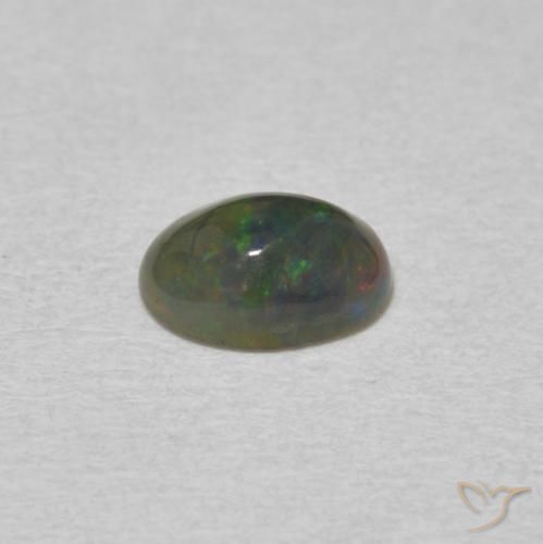 Opale Multicolore naturale da 0.52 ct, Ovale, Opaco