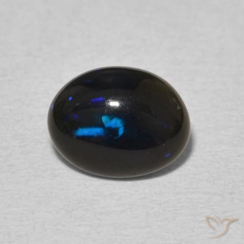 1.02ct Naturale Multicolore Opale, Ovale, Opaco