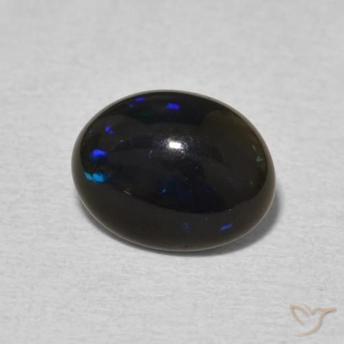 Opale Multicolore naturale da 1.02 ct, Ovale, Opaco