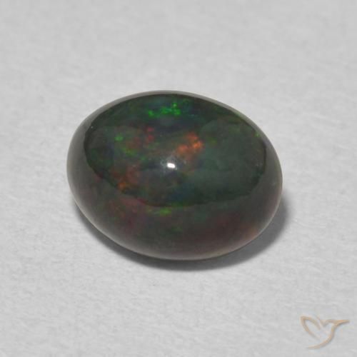 Opale Multicolore naturale da 1.34 ct, Ovale, Opaco