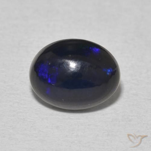 1.16ct Naturale Multicolore Opale, Ovale, Opaco