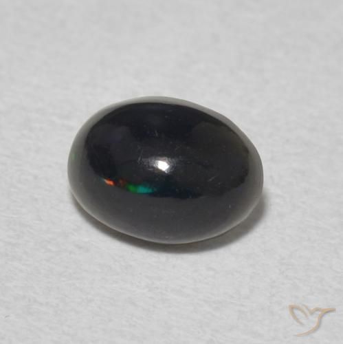 Opale Multicolore naturale da 0.48 ct, Ovale, Opaco